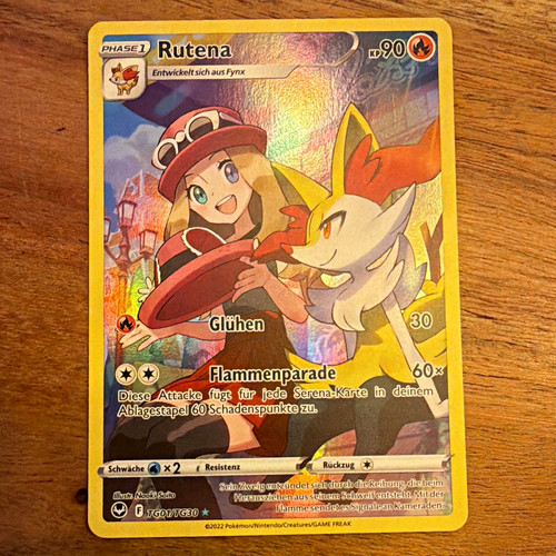 Pokémon tcg rutena tg01 tg30 - tcg,
