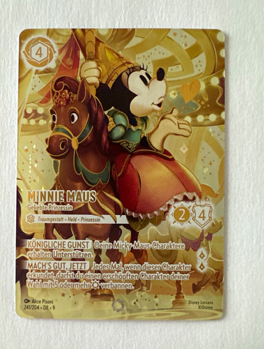 Disney lorcana tcg minnie maus - tcg,
