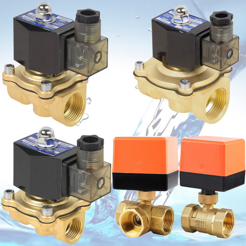 1 magnetventil - 1/2", 1"
