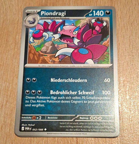 Pokémon tcg piondragi 052 088 - tcg, 052/088
