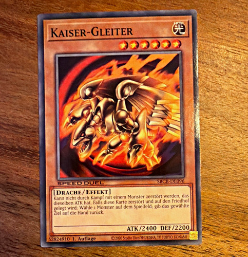 Tcg kaiser gleiter - yu-gi-oh!,