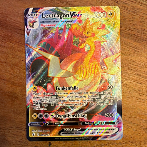 Pokémon tcg lectragon vmax - pokémon,