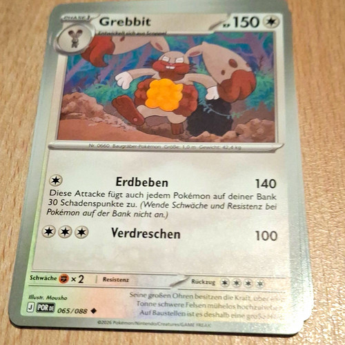 Pokémon tcg grebbit 065 088 - pokémon,