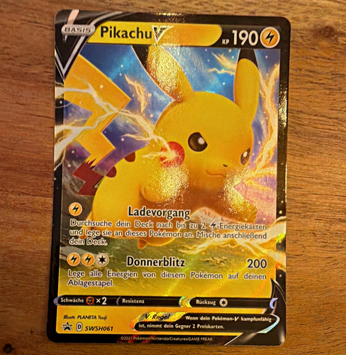 Pokémon tcg pikachu swsh061 - pokémon,