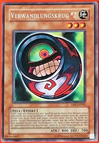 Yugioh 1x verwandlungskrug - 1x,