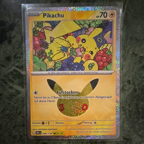 Pokémon tcg pikachu 048 128 - pokémon, 048/128
