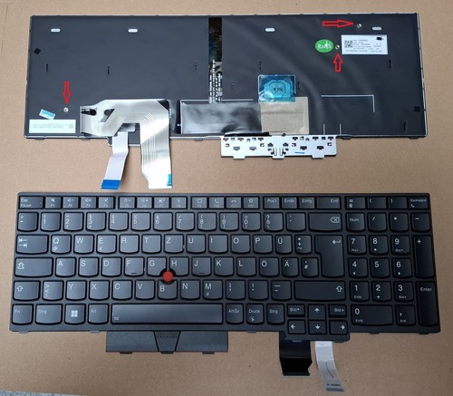 Tastatur lenovo thinkpad p15 - tastatur,