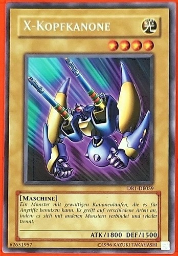 Yugioh kopfkanone - -, 1x