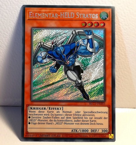 Yugioh karte elementar held - yugioh,
