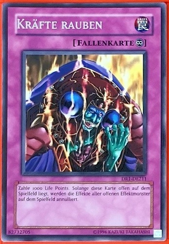 Yugioh kräfte rauben - 1x,