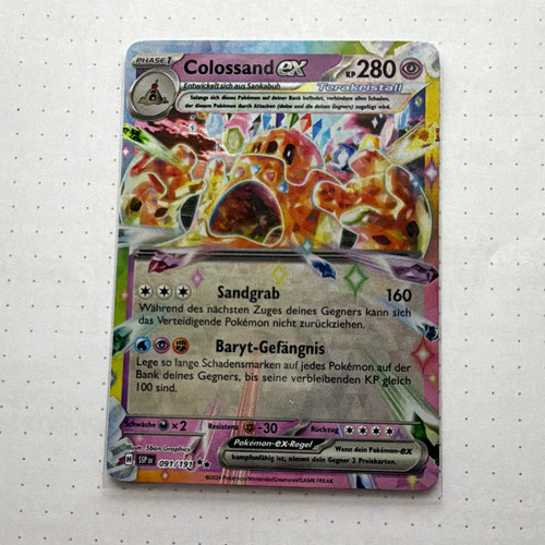 Pokémon tcg colossand holo - tcg,