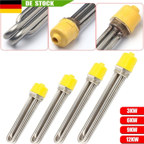 Edelstahl heizstab 2 - heizstab, 1/2"