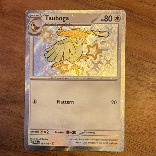 Pokémon tcg tauboga 197 091 - pokémon,