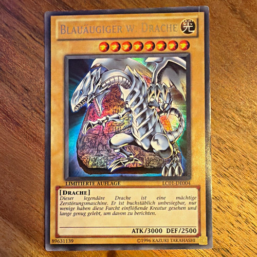 Konami blauäugiger - yu-gi-oh!,